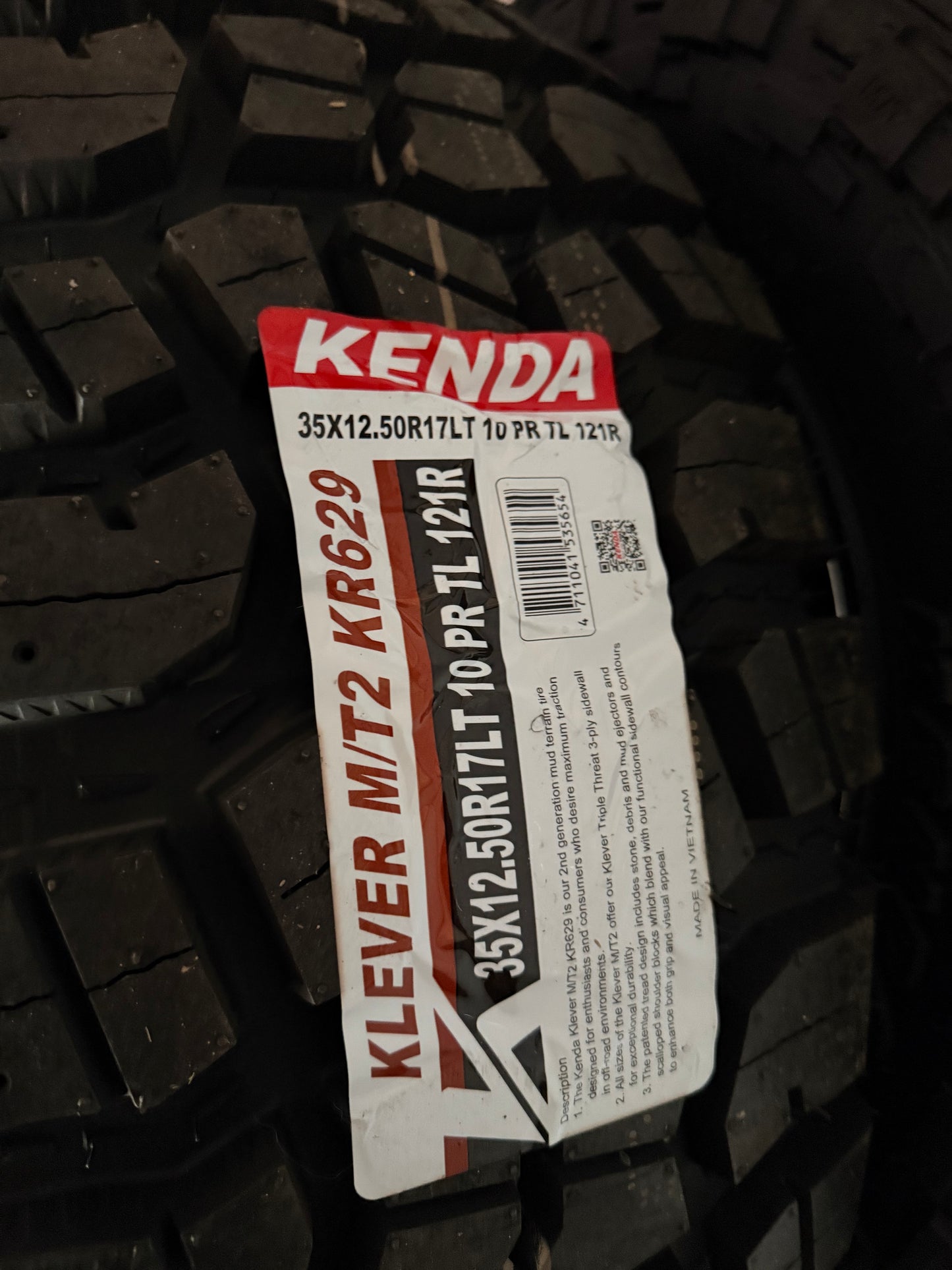 Kenda klevar mt2 kr629