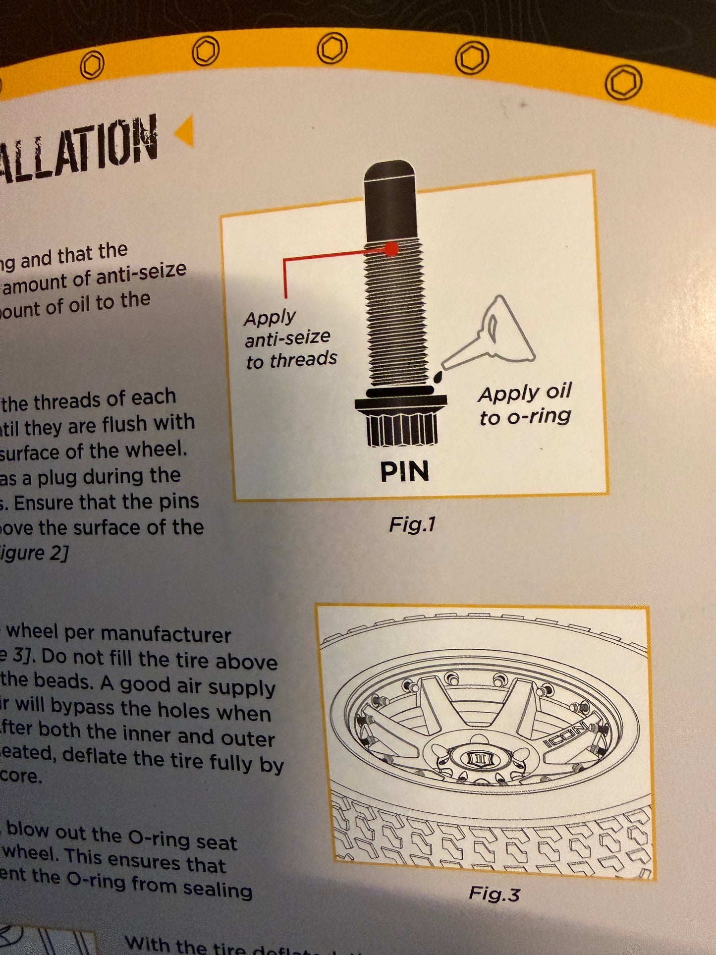 Icon innerlock seal kits