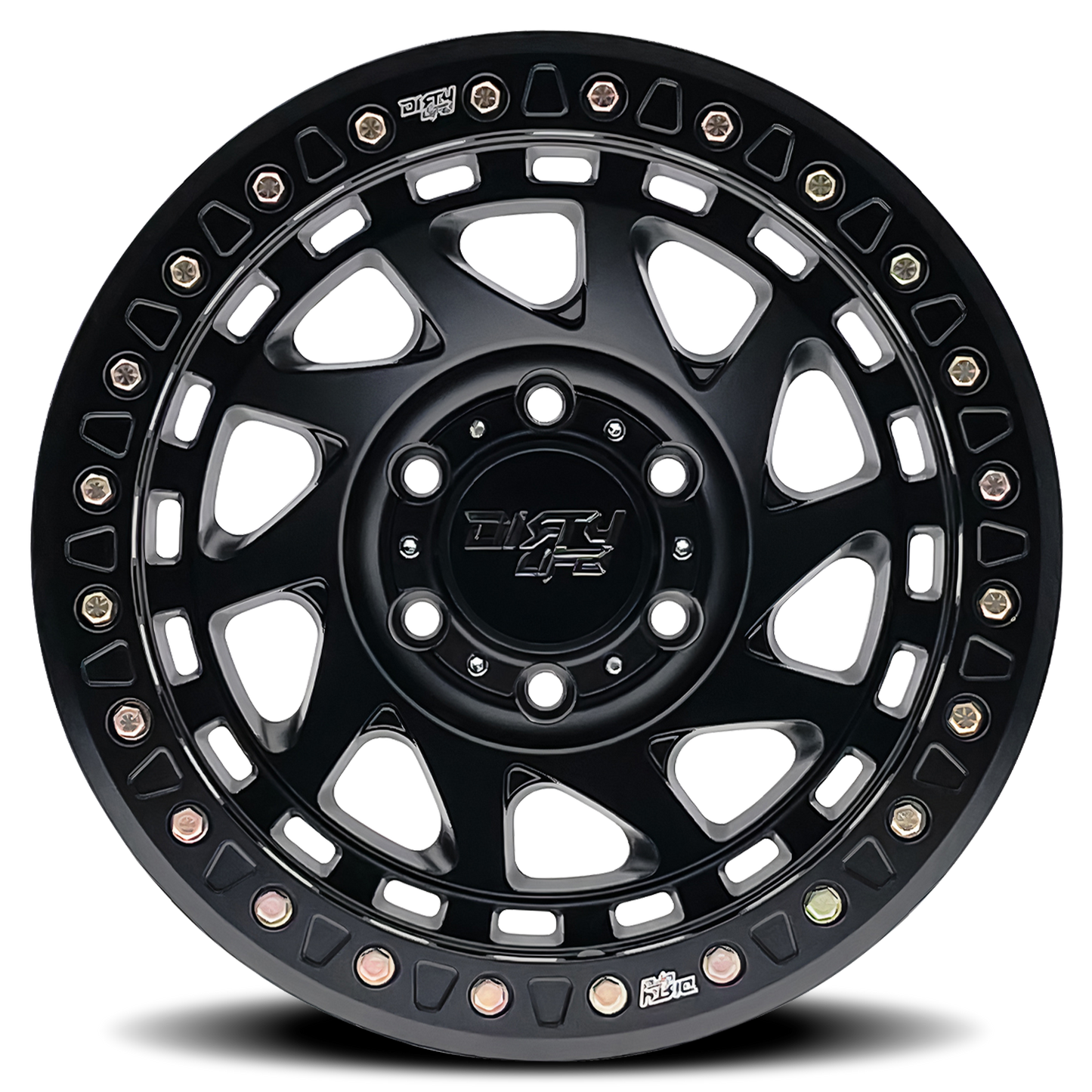 Dirtylife ENIGMA 9313 - RACE BEADLOCK Black