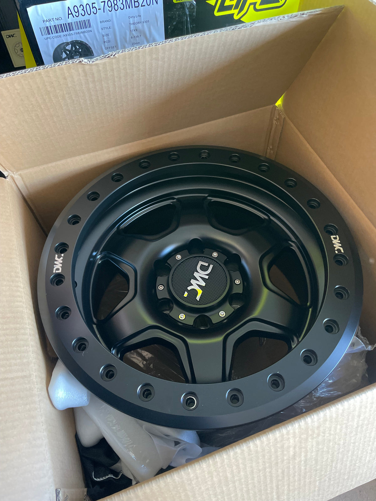 Dwc Beadlock Rims DWC Lockup RACE BEADLOCK Black – SWERVS TYRES