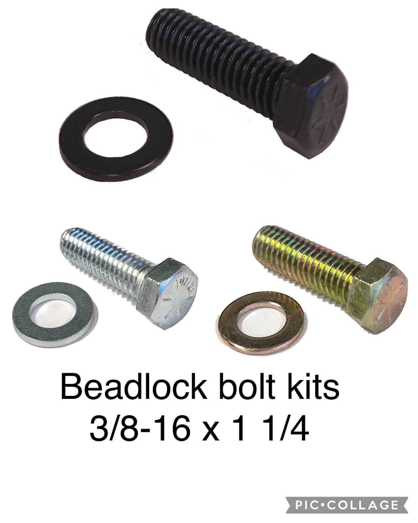 Beadlock bolt kits